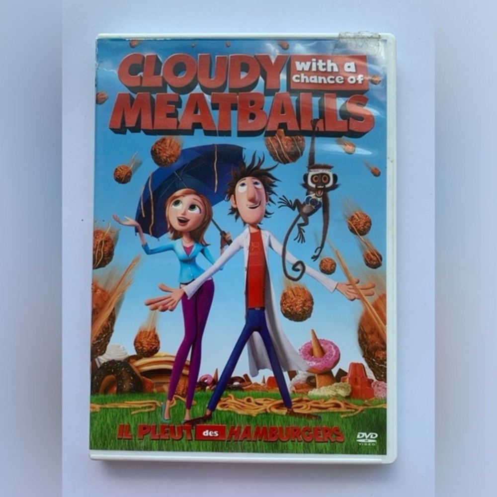 Cloudy with a Chance of Meatballs DVD